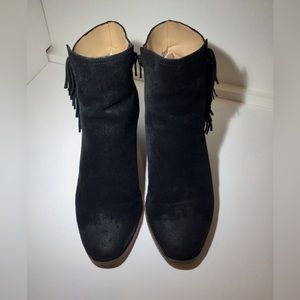 Banana Republic Western Style Ankle Boots Suede